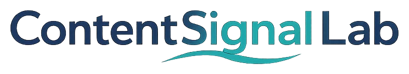Content Signal Lab